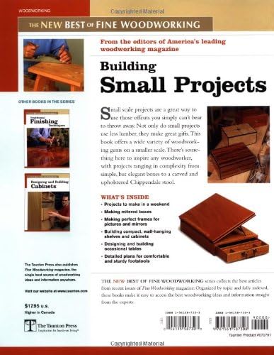 Building Small Projects: The New Best of Fine Woodworking